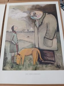 Das Verschweigen - Druck A2