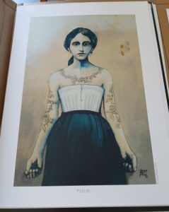 Fleur - Druck A2 - Malerei Sonja Reiche