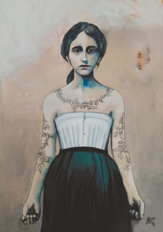 Fleur - Erkennungsdienst2023 - Sonja Reiche, Bild ist urheberrechtlich geschützt - ART