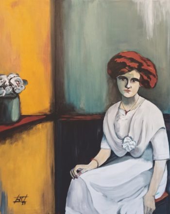 Im Dialog mit Mieze Mehrens - Malerei Sonja Reiche