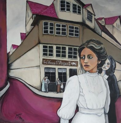 Misfits - Sonja Reiche - 2 Frauen um 1900 vor einer Weggabelung