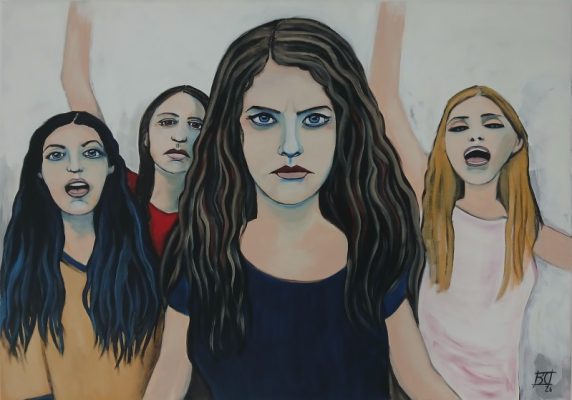 Riot Girls - Sonja Reiche BO Malerei