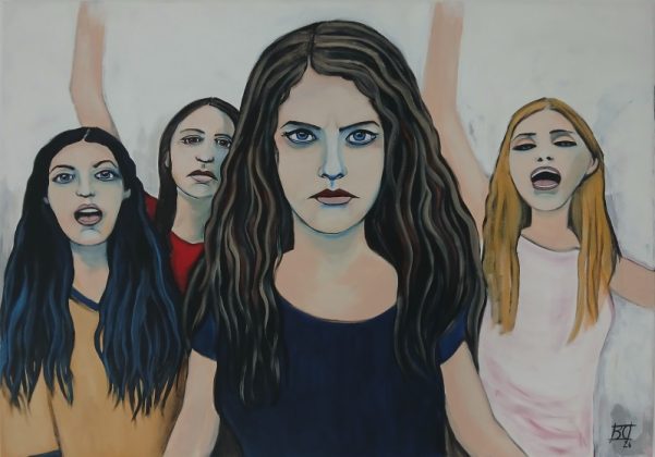Riot Girls - Sonja Reiche BO Malerei