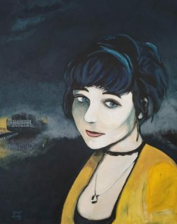 Sophie am Strom - Sonja Reiche BO Malerei