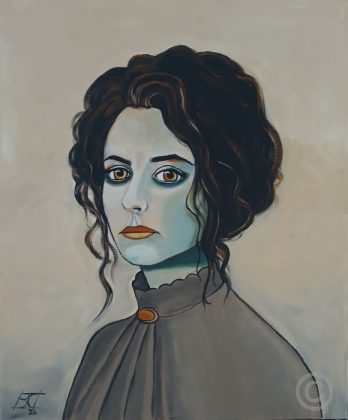 TigerEye - Malerei Sonja Reiche - Copyright